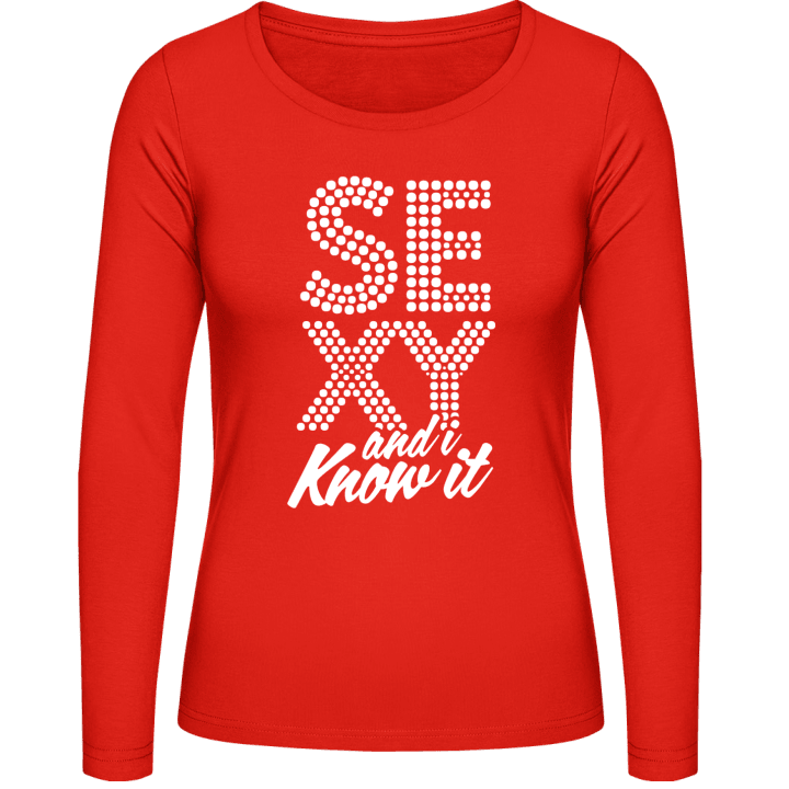 Sexy And I Know It Song T-shirt à manches longues pour femmes contain pic