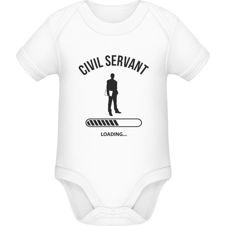 Civil Servant Loading Baby romper kostym contain pic