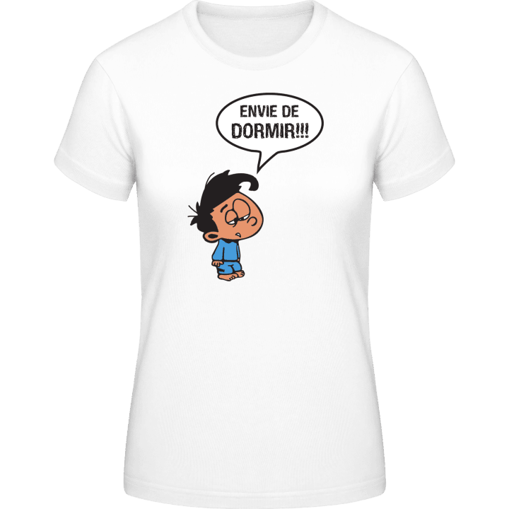 Envie De Dormir Frauen T-Shirt contain pic