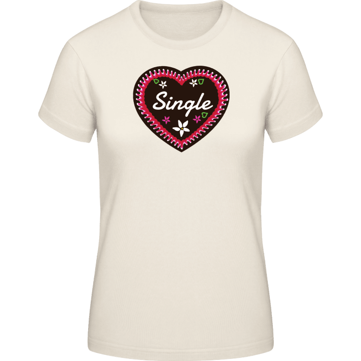 Single Bavarian Lebkuchenherz T-skjorte for kvinner 0 image