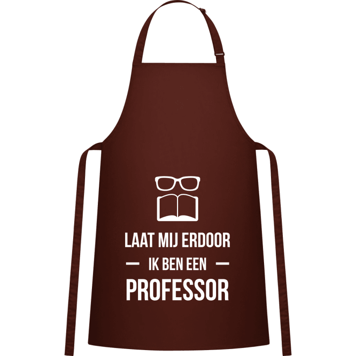 Laat mij edoor Ik ben een Professor Grembiule da cucina contain pic