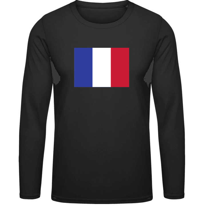 France Flag Shirt met lange mouwen contain pic