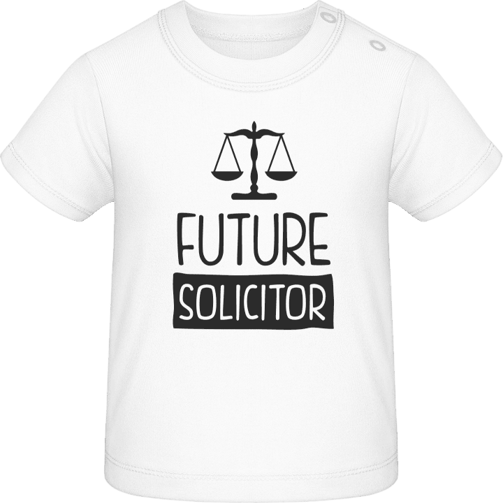 Future Solicitor T-shirt för bebisar contain pic