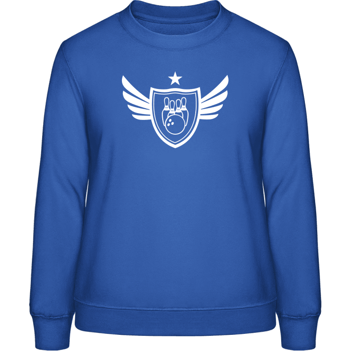 Bowling Star Winged Vrouwen Sweatshirt contain pic