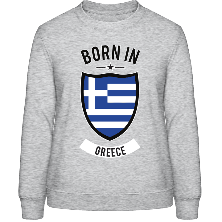 Born in Greece Vrouwen Sweatshirt 0 image