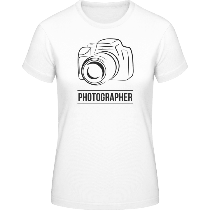 Photographer Cam Vrouwen T-shirt contain pic