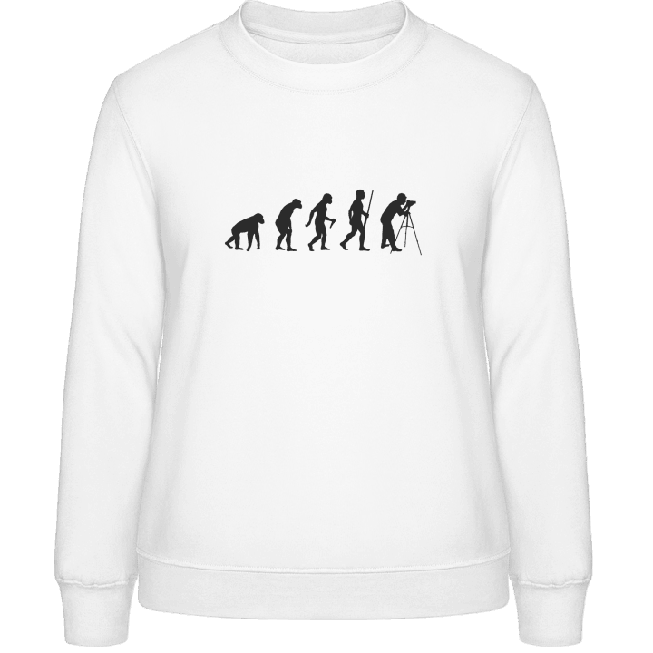 Oldschool Photographer Evolution Vrouwen Sweatshirt contain pic