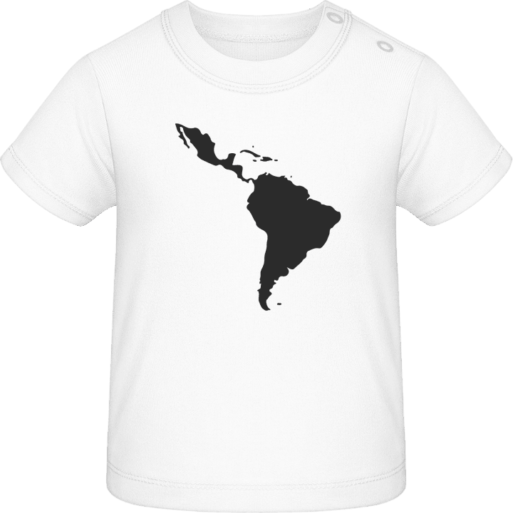 Latin America Map Baby T-skjorte contain pic