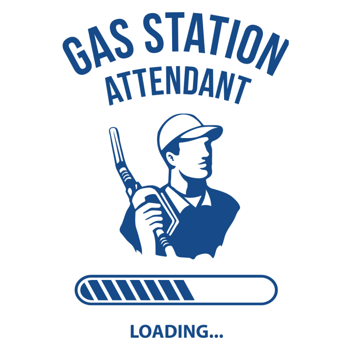 Gas Station Attendant Loading T-shirt för kvinnor 0 image