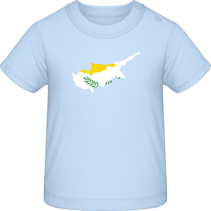 Cyprus Map T-shirt för bebisar contain pic