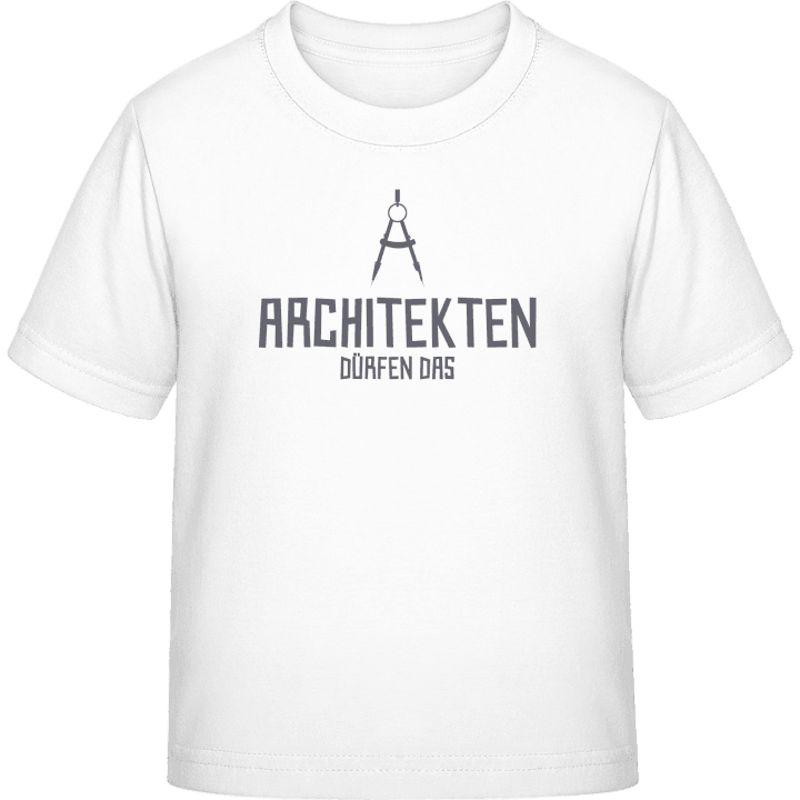 Architekten dürfen das T-shirt för barn contain pic