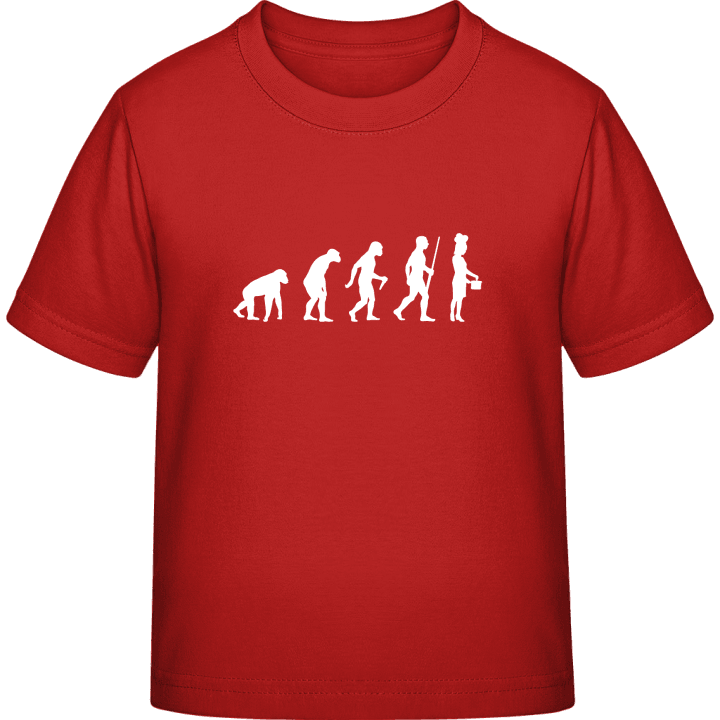 Cooking Evolution Female Camiseta infantil contain pic