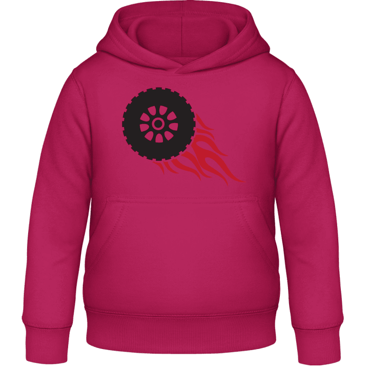 Hot Tire Kids Hoodie contain pic