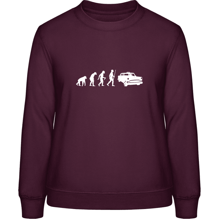 Taxi Driver Evolution Vrouwen Sweatshirt contain pic