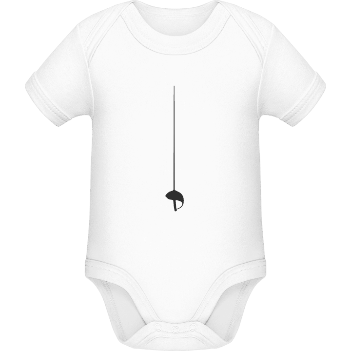 Fencing Sword Baby romper kostym contain pic