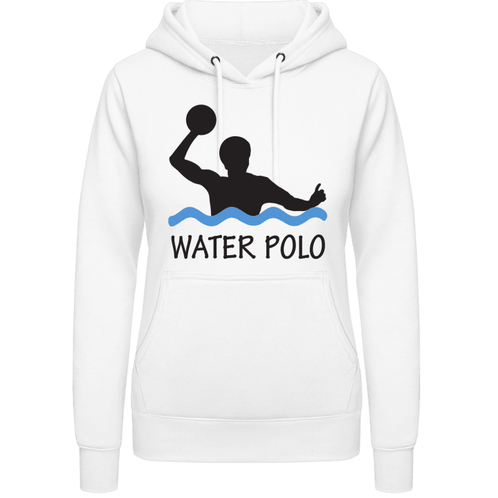 Water Polo Illustration Felpa con cappuccio da donna contain pic