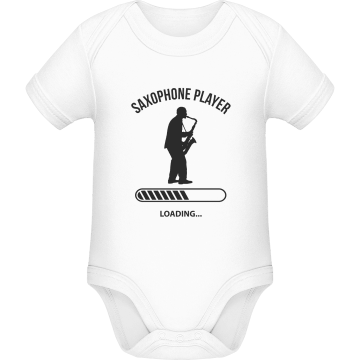 Saxophone Player Loading Baby romperdress contain pic