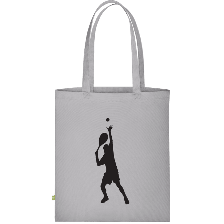 Tennis Silhoutte Stofftasche contain pic