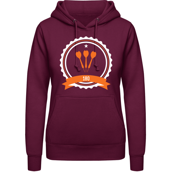 Darts 180 Points Vrouwen Hoodie contain pic