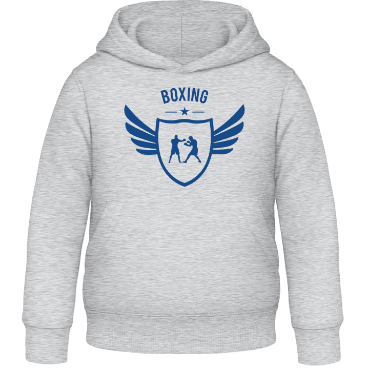 Boxing Winged Barn Hoodie contain pic