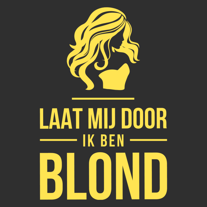 Laat Mij Door Ik Ben Blond Kitchen Apron 0 image