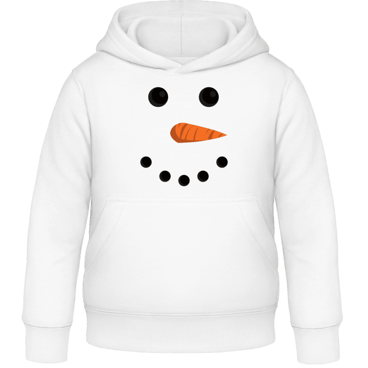 Snowman Face Sweat à capuche pour enfants 0 image
