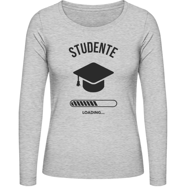 Studente Loading Frauen Langarmshirt contain pic