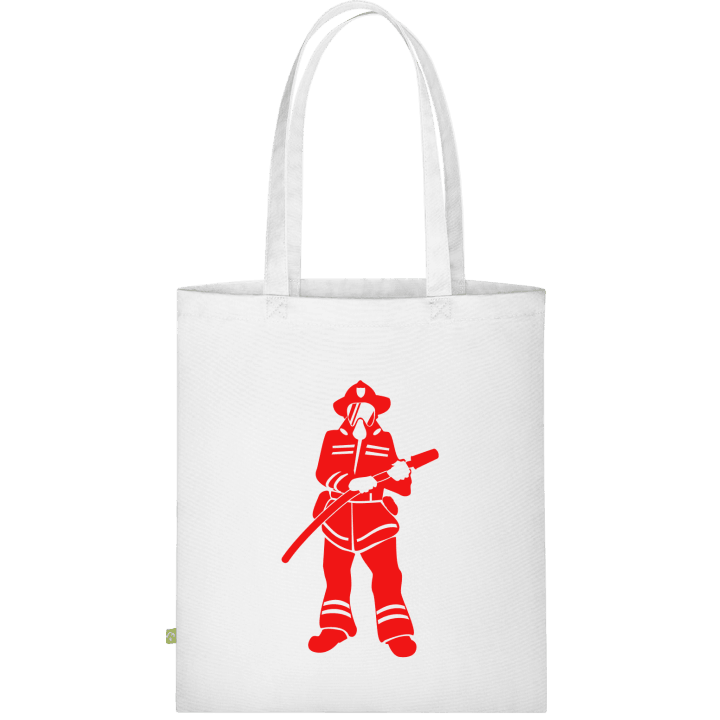 Firefighter positive Väska av tyg contain pic