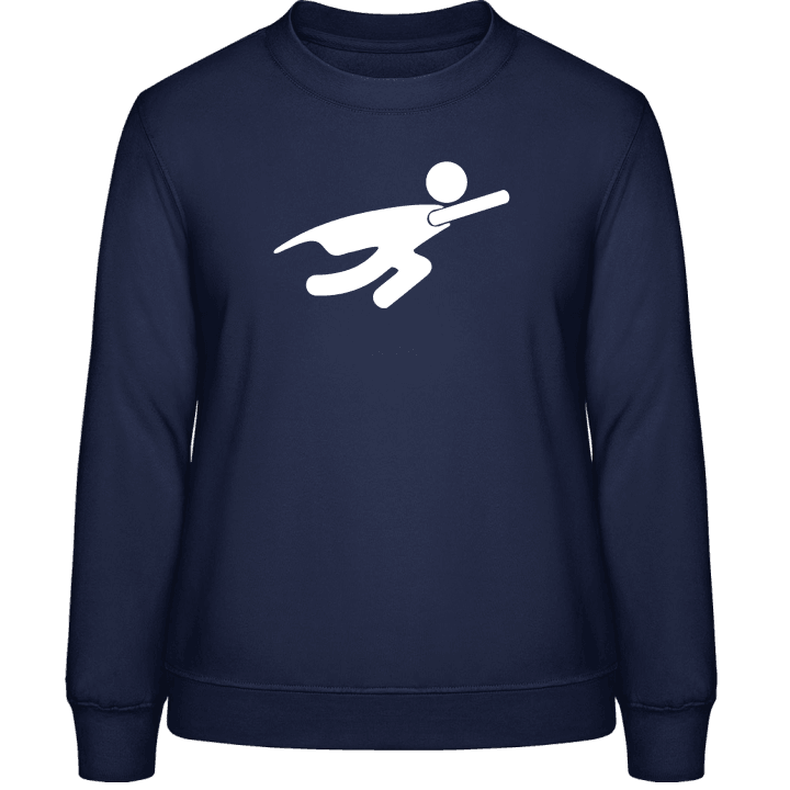 Flying Superhero Sweatshirt för kvinnor 0 image