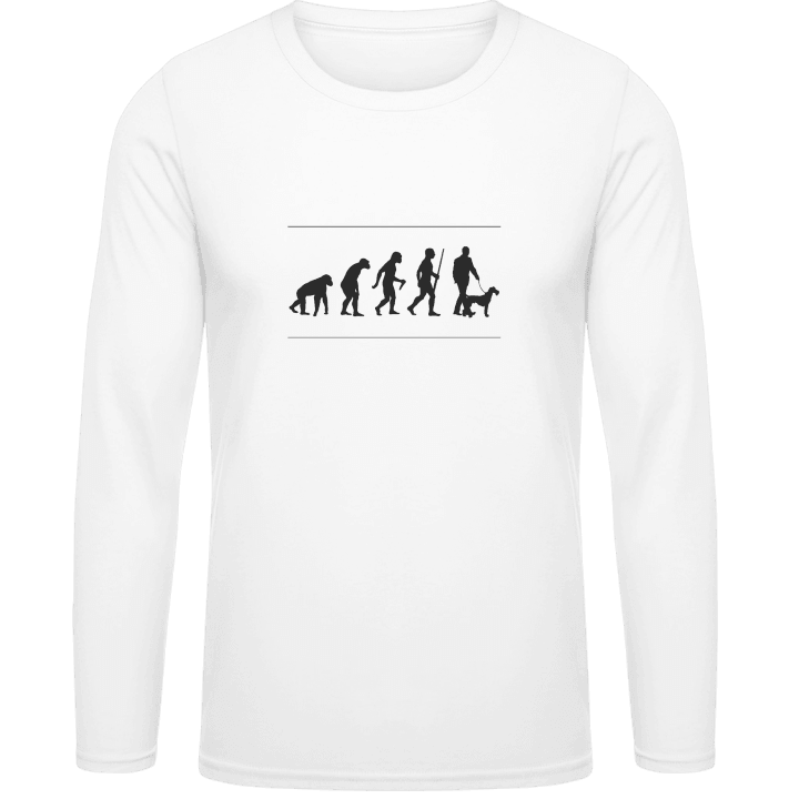 Drôle chien evolution T-shirt à manches longues 0 image
