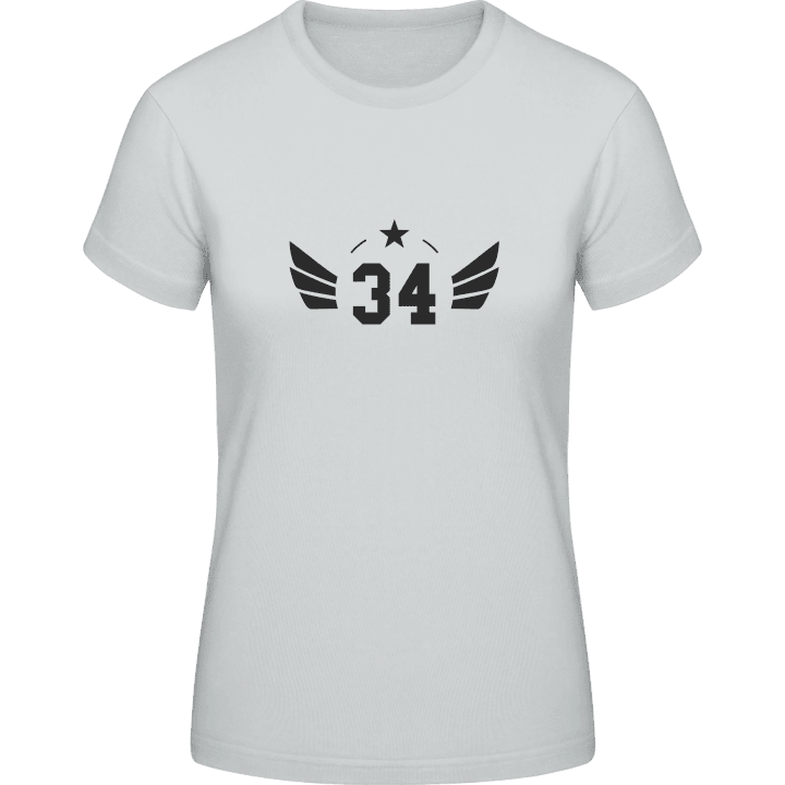 34 Number T-shirt för kvinnor 0 image