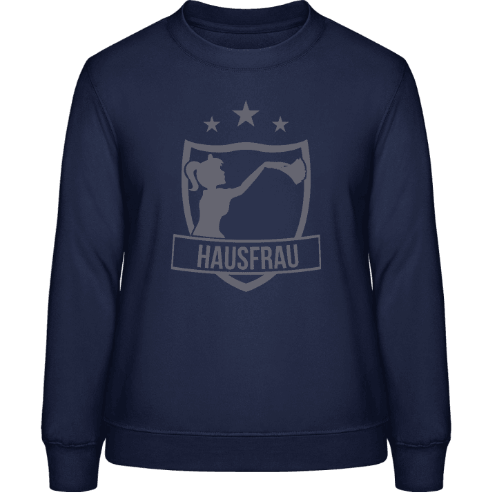 Hausfrau Star Sweatshirt för kvinnor contain pic