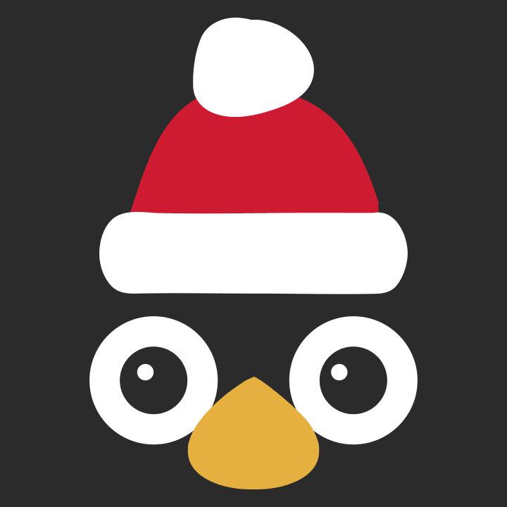 Christmas Penguin Head Långärmad skjorta 0 image