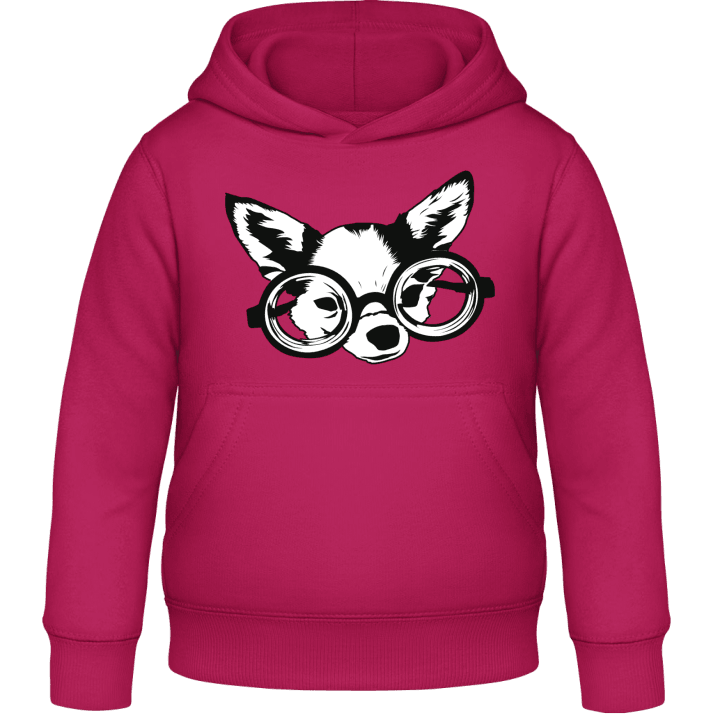 Chihuahua With Glasses Kids Hoodie 0 image