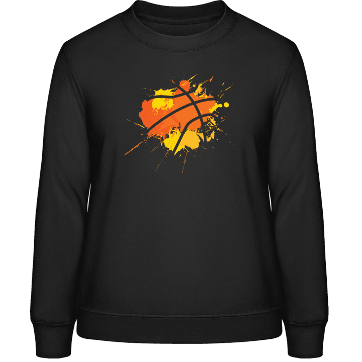 Basketball Splatter Frauen Sweatshirt 0 image