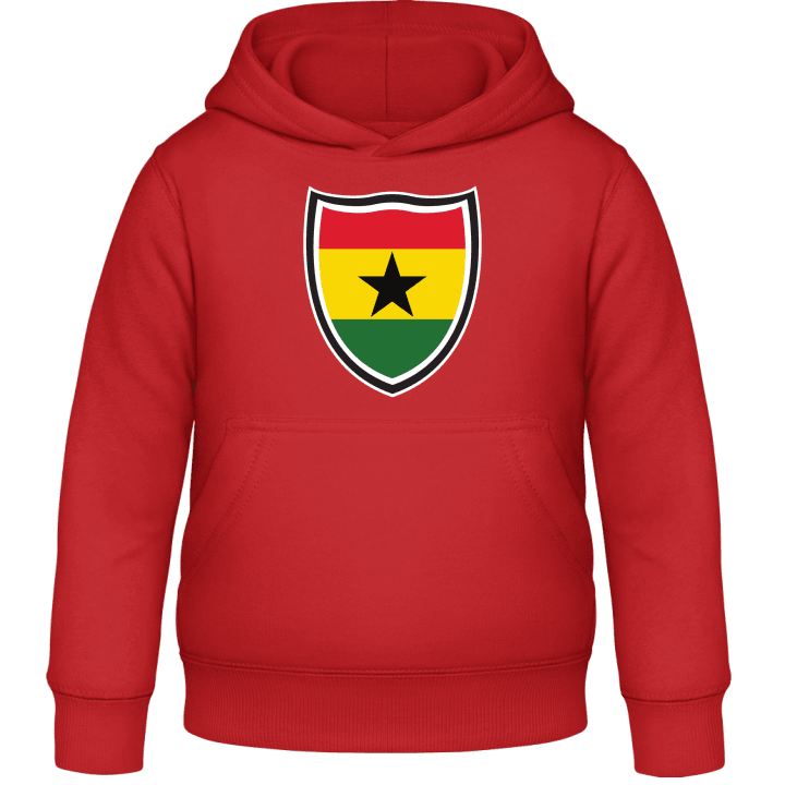 Ghana Flag Shield Felpa con cappuccio per bambini contain pic