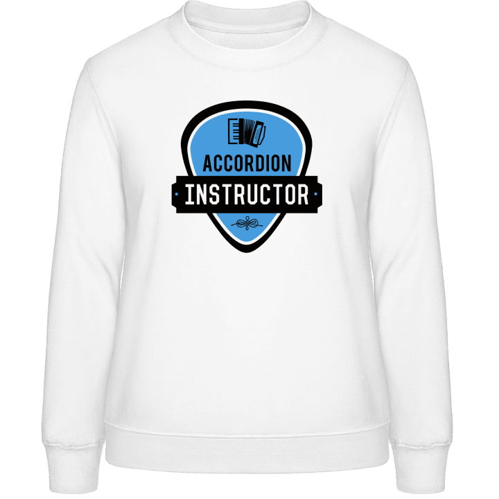 Accordion Instructor Sweatshirt för kvinnor contain pic