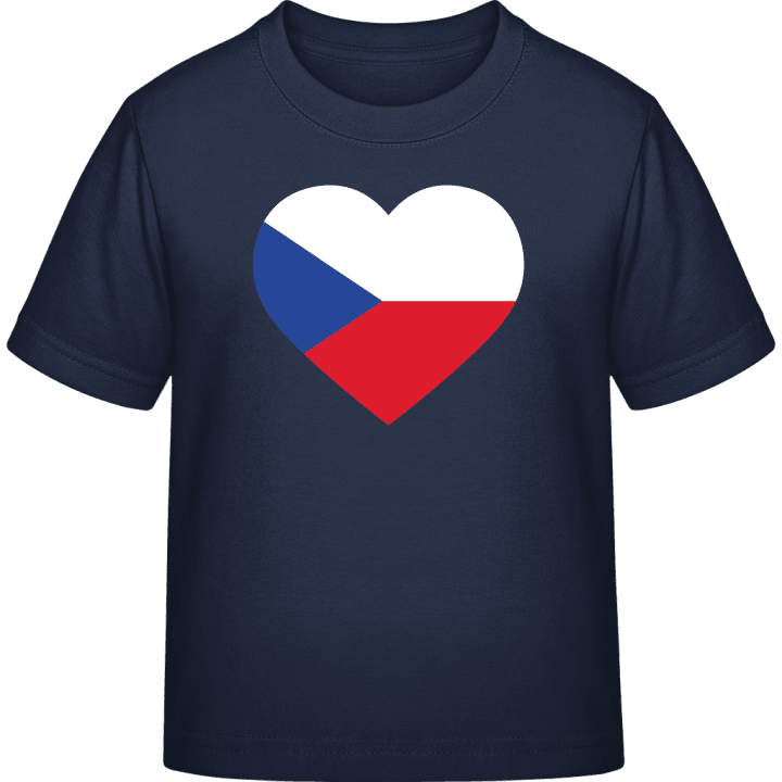 Czech Heart T-shirt pour enfants contain pic