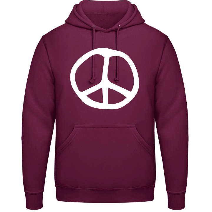 Peace Symbol Illustration Hoodie contain pic