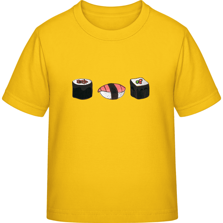 Sushi T-shirt för barn contain pic