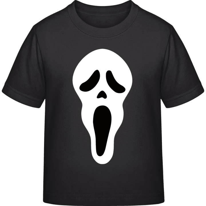 Halloween Scary Mask T-shirt för barn contain pic