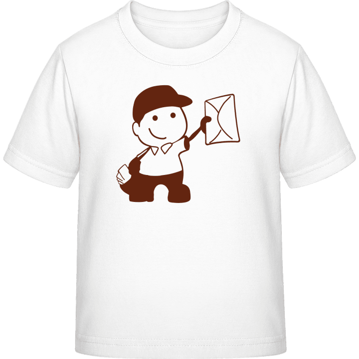 Postbote Illustration Kinder T-Shirt contain pic