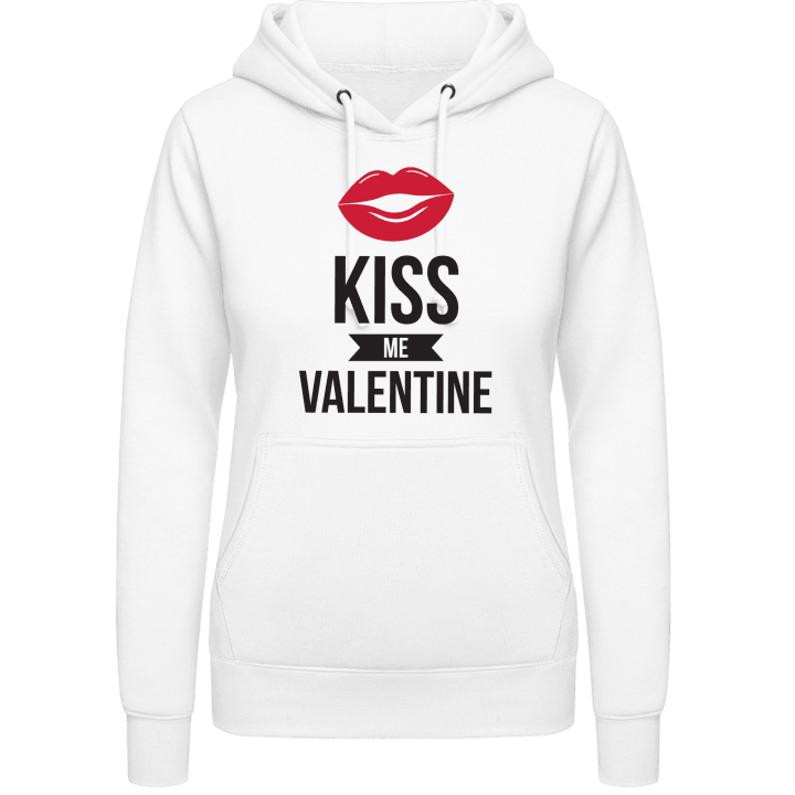 Kiss Me Valentine Frauen Kapuzenpulli 0 image