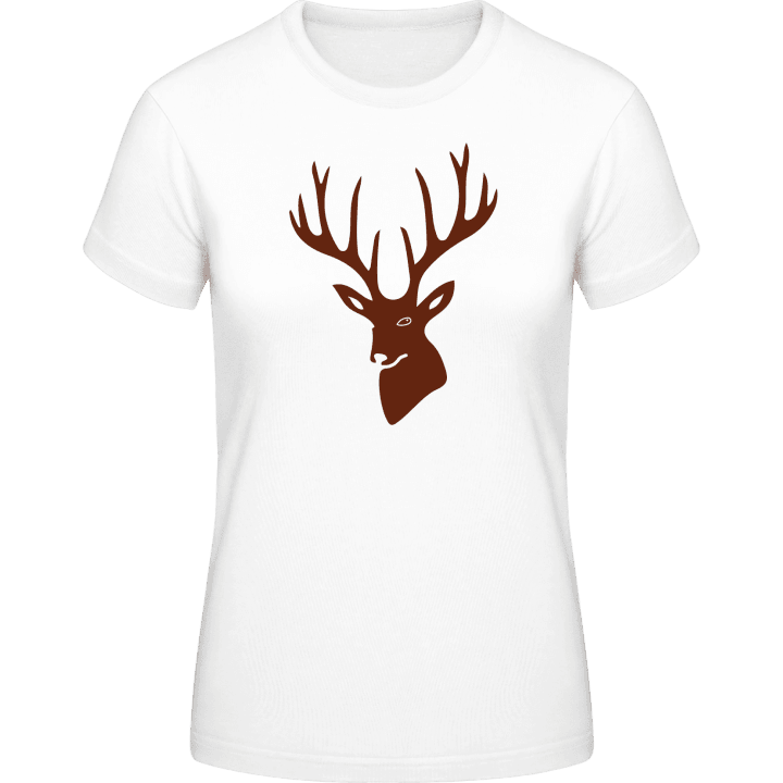 Deer Head Silhouette Naisten t-paita 0 image