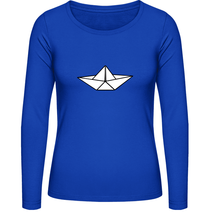 Paper Boat T-shirt à manches longues pour femmes 0 image