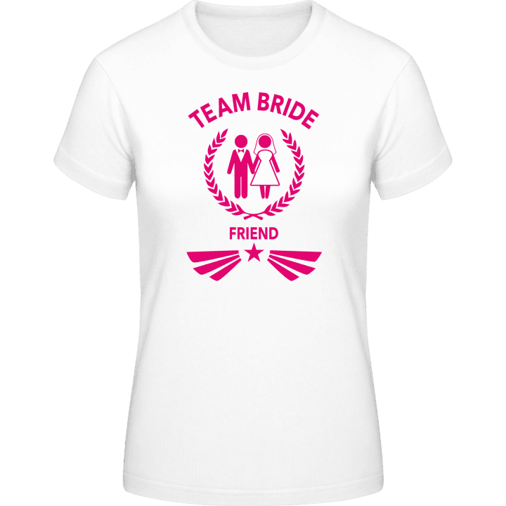 Team Bride Friend Vrouwen T-shirt 0 image