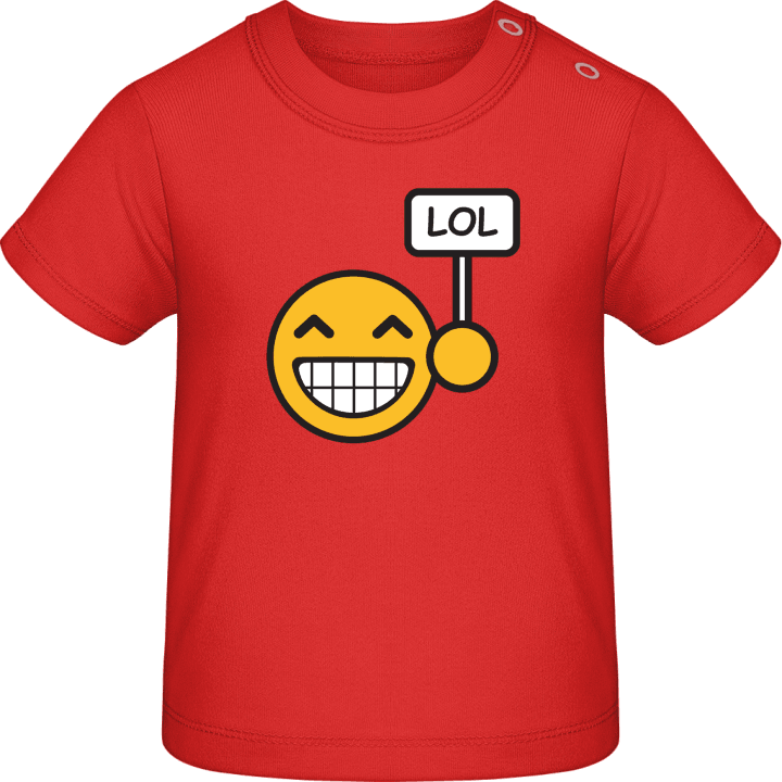 LOL Smiley Face Baby T-Shirt 0 image