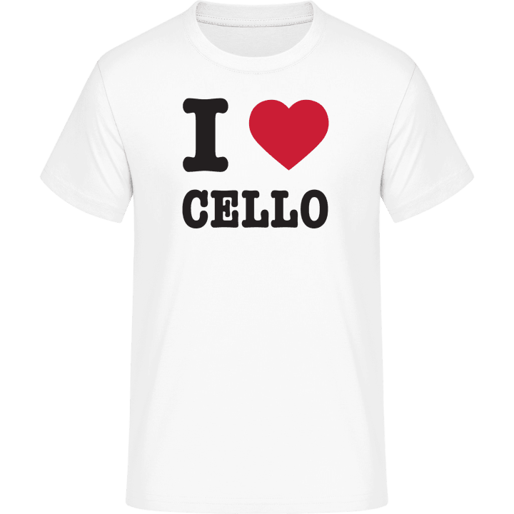 I Love Cello T-skjorte contain pic