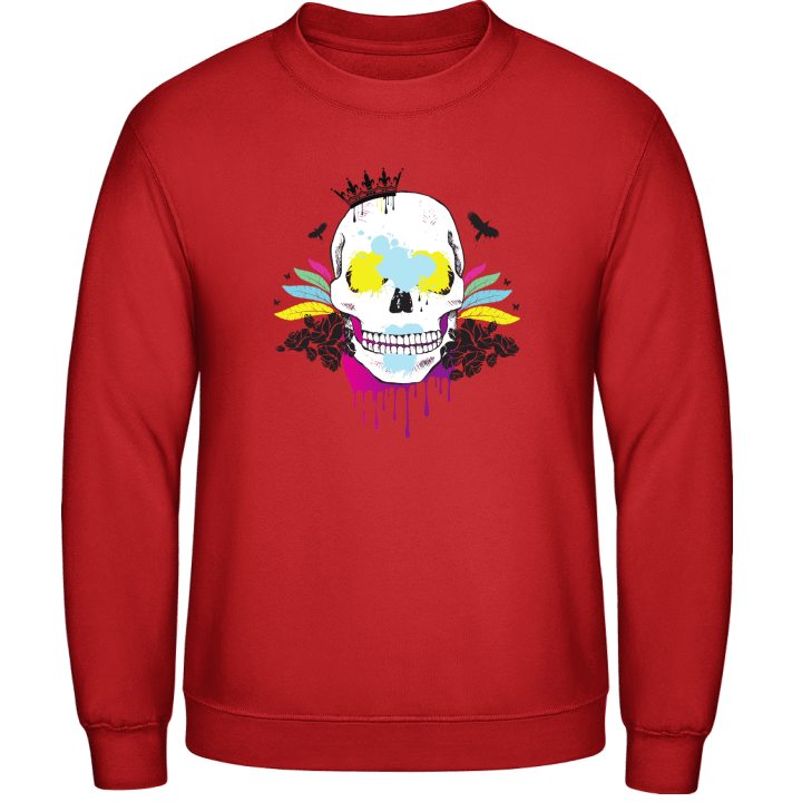 Skull Splash Sweatshirt 0 image