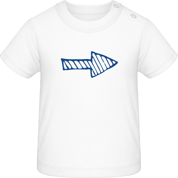 Left Arrow Scribble Baby T-Shirt 0 image